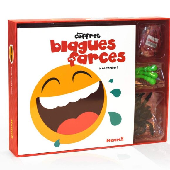 Mon coffret blagues et farces à se tordre ! ( hilarious joke & prank)New Sealed - Picture 1 of 9